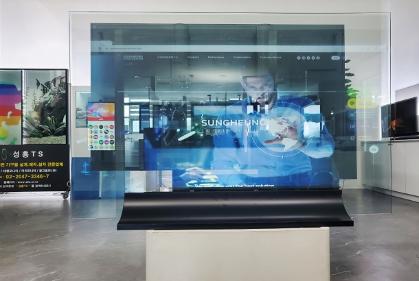 [Sale][110-inch Transparent display SHTS-BP1100LM]