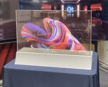 30인치 투명OLED 데스크타입