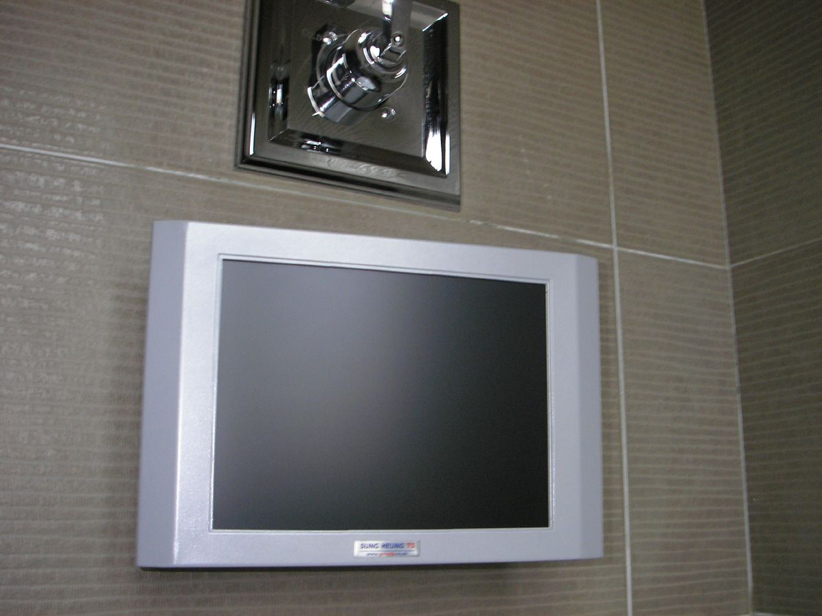 [2019.04] 방수용 LCD 설계 및 설치(청평 빌라 욕실내)